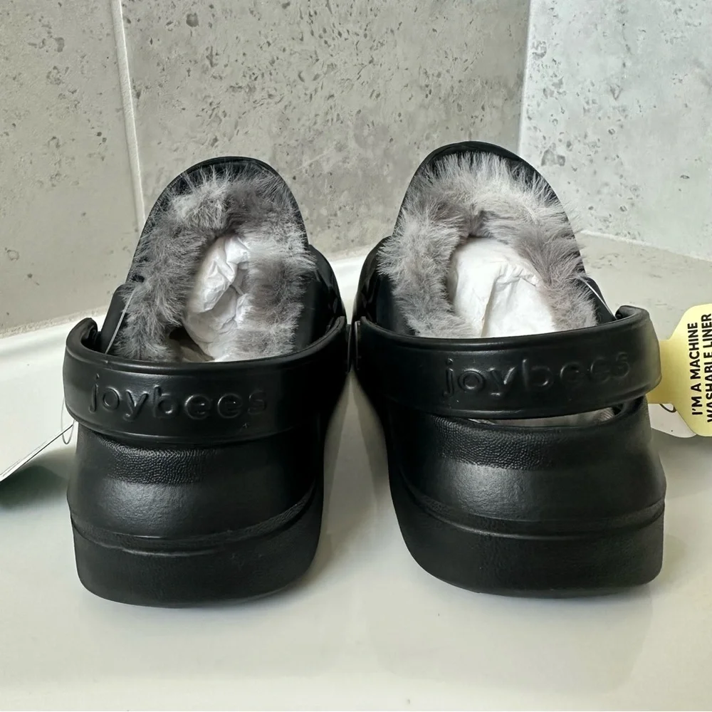 Joybees Varsity Lined Clogs Size 7 Toddler